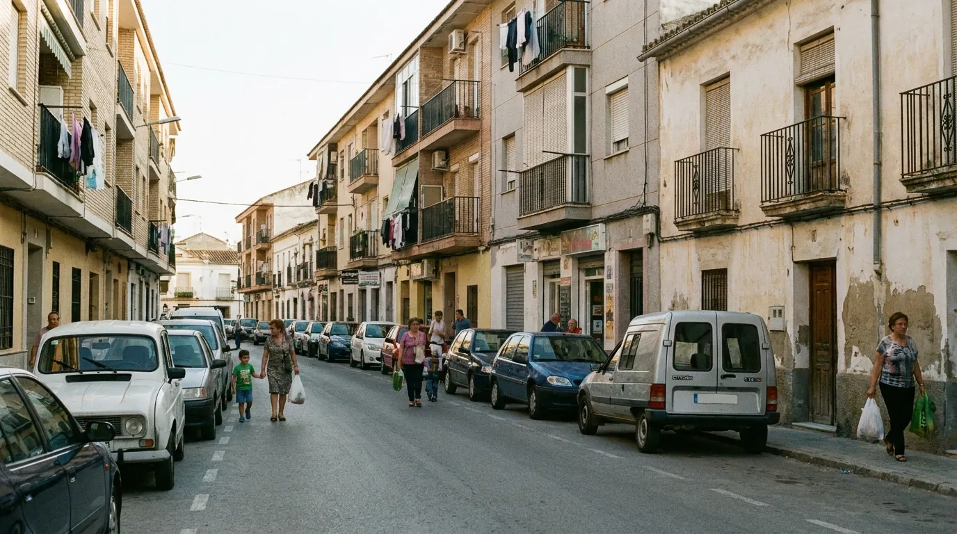 Entorno residencial de Montilla durante la búsqueda de vivienda
