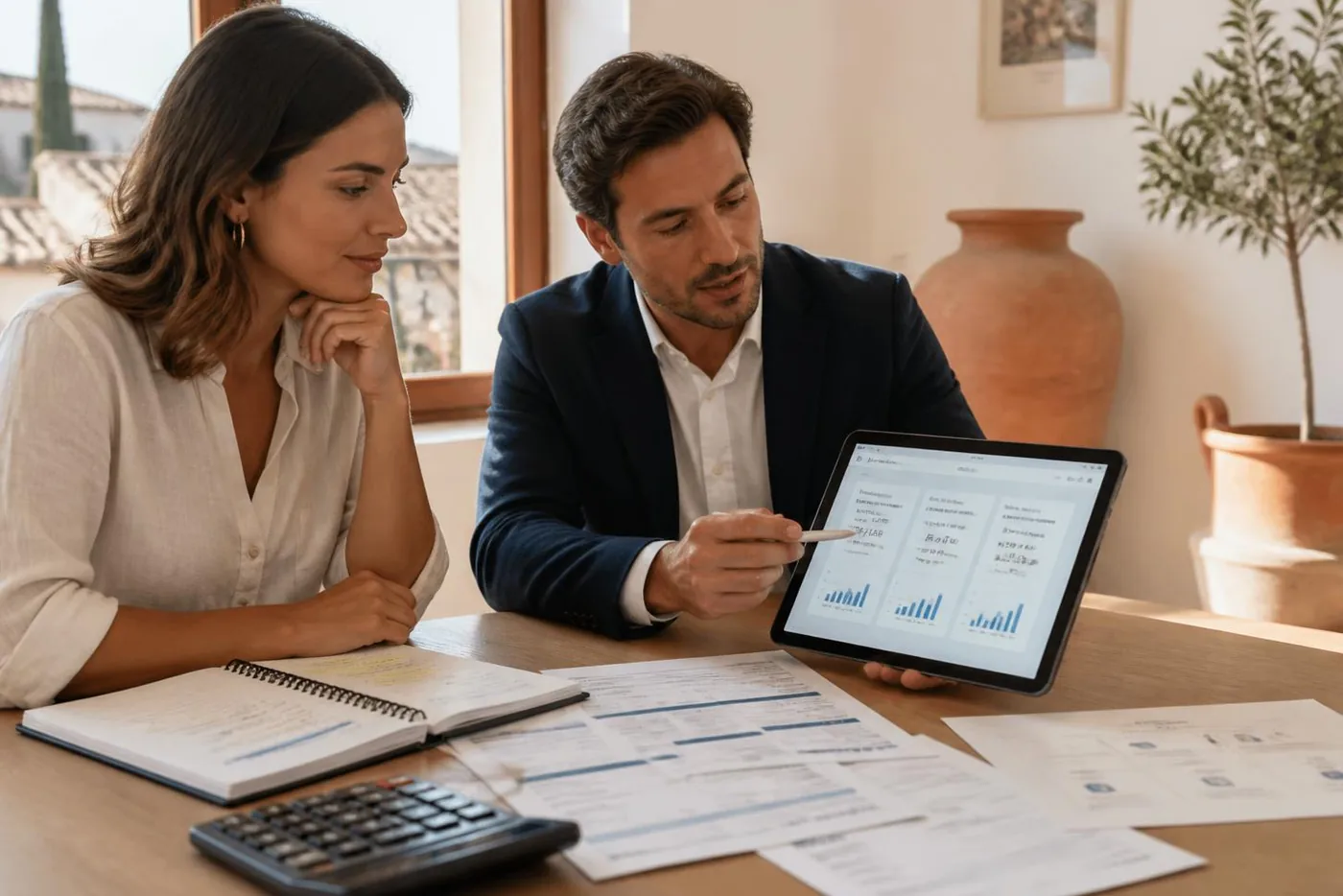 Escenarios de presupuesto máximo para comprar vivienda.